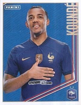 Sticker Jules Koundé - Team France 2023. Fiers d'être Bleus
 n. 43 - Panini