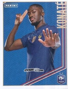 Sticker Ibrahima Konaté - Team France 2023. Fiers d'être Bleus
 n. 53 - Panini