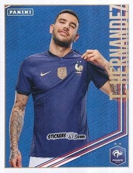 Figurina Théo Hernandez - Team France 2023. Fiers d'être Bleus
 n. 73 - Panini