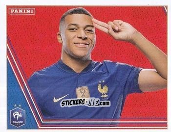 Sticker Kylian Mbappé - Team France 2023. Fiers d'être Bleus
 n. 81 - Panini