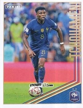 Cromo Aurélien Tchouaméni - Team France 2023. Fiers d'être Bleus
 n. 87 - Panini