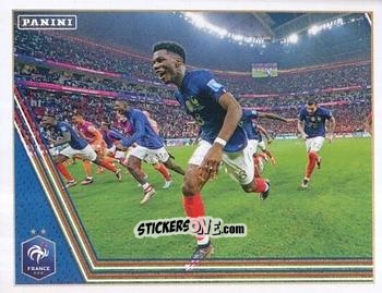 Cromo Aurélien Tchouaméni - Team France 2023. Fiers d'être Bleus
 n. 90 - Panini