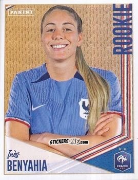Cromo Inès Benyahia - Team France 2023. Fiers d'être Bleus
 n. 91 - Panini