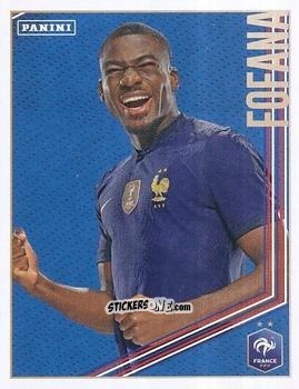 Sticker Youssouf Fofana - Team France 2023. Fiers d'être Bleus
 n. 109 - Panini
