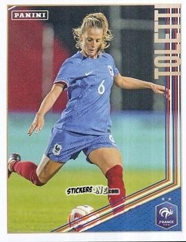 Figurina Sandie Toletti - Team France 2023. Fiers d'être Bleus
 n. 112 - Panini