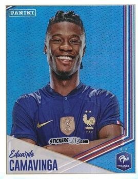 Sticker Eduardo Camavinga - Team France 2023. Fiers d'être Bleus
 n. 118 - Panini