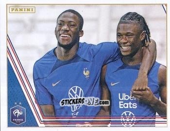 Sticker Eduardo Camavinga - Team France 2023. Fiers d'être Bleus
 n. 120 - Panini