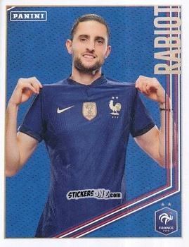 Cromo Adrien Rabiot - Team France 2023. Fiers d'être Bleus
 n. 129 - Panini