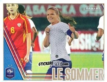 Sticker Meilleure Buteuse - Le Sommer - Team France 2023. Fiers d'être Bleus
 n. 141 - Panini