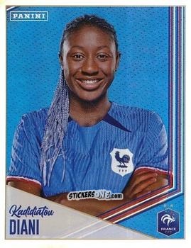 Sticker Kadidiatou Diani - Team France 2023. Fiers d'être Bleus
 n. 151 - Panini