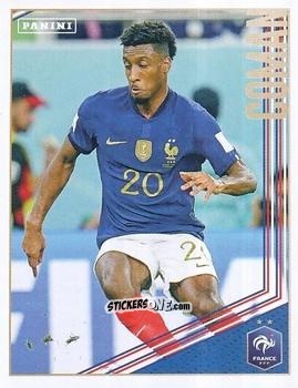 Sticker Kingsley Coman - Team France 2023. Fiers d'être Bleus
 n. 155 - Panini