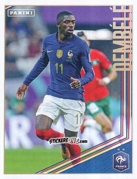 Figurina Ousmane Dembélé - Team France 2023. Fiers d'être Bleus
 n. 165 - Panini