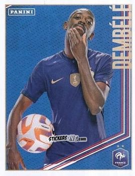 Figurina Ousmane Dembélé - Team France 2023. Fiers d'être Bleus
 n. 167 - Panini