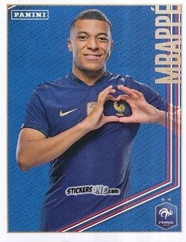 Sticker Kylian Mbappé - Team France 2023. Fiers d'être Bleus
 n. 177 - Panini