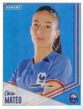 Cromo Clara Matéo - Team France 2023. Fiers d'être Bleus
 n. 191 - Panini