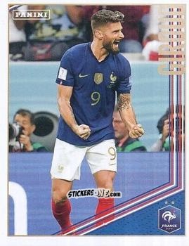Figurina Olivier Giroud - Team France 2023. Fiers d'être Bleus
 n. 195 - Panini