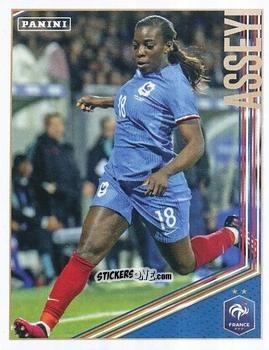 Sticker Viviane Asseyi - Team France 2023. Fiers d'être Bleus
 n. 200 - Panini