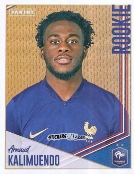 Figurina Arnaud Kalimuendo - Team France 2023. Fiers d'être Bleus
 n. 203 - Panini