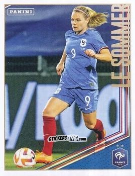 Sticker Eugénie Le Sommer - Team France 2023. Fiers d'être Bleus
 n. 210 - Panini
