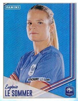 Sticker Eugénie Le Sommer - Team France 2023. Fiers d'être Bleus
 n. 211 - Panini