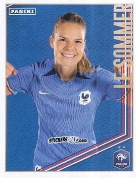 Sticker Eugénie Le Sommer - Team France 2023. Fiers d'être Bleus
 n. 212 - Panini
