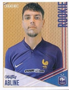 Figurina Matthis Abline - Team France 2023. Fiers d'être Bleus
 n. 213 - Panini