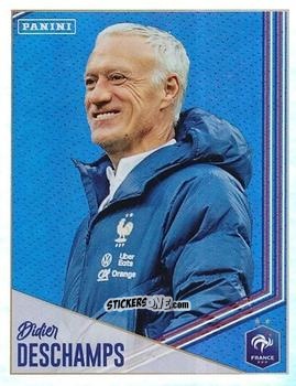 Cromo Didier Deschamps - Team France 2023. Fiers d'être Bleus
 n. 216 - Panini
