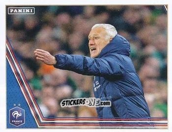 Cromo Didier Deschamps - Team France 2023. Fiers d'être Bleus
 n. 217 - Panini