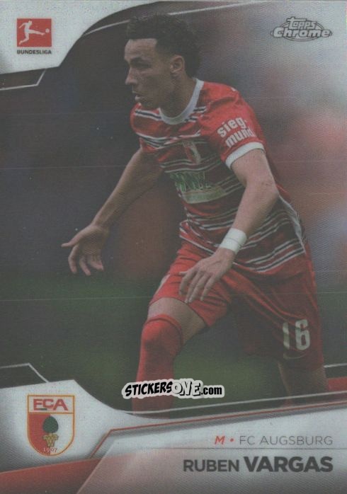 Figurina Ruben Vargas - Bundesliga Chrome 2022-2023
 n. 4 - Topps