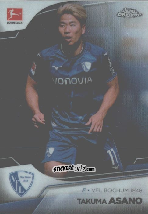Sticker Takuma Asano - Bundesliga Chrome 2022-2023
 n. 16 - Topps