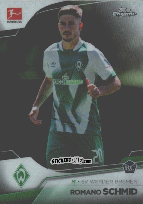Sticker Romano Schmid - Bundesliga Chrome 2022-2023
 n. 24 - Topps