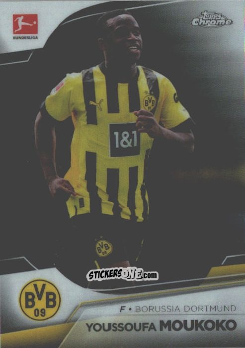 Cromo Youssoufa Moukoko - Bundesliga Chrome 2022-2023
 n. 25 - Topps