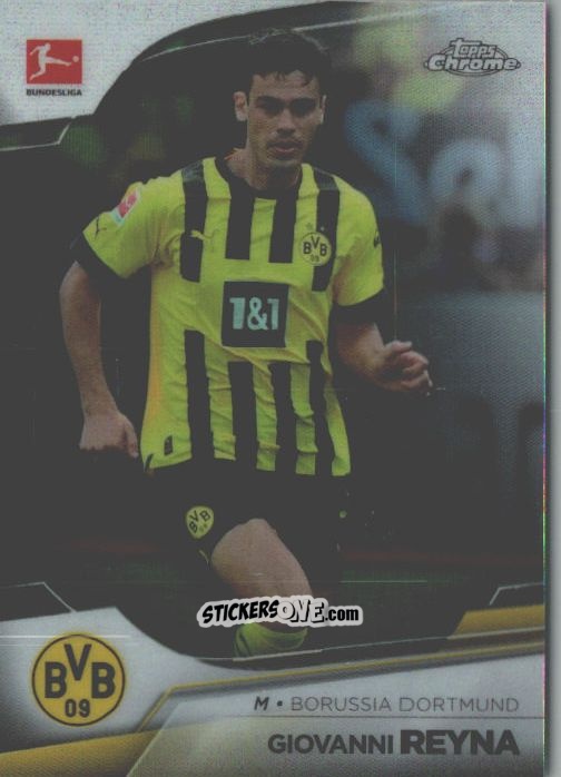 Cromo Giovanni Reyna - Bundesliga Chrome 2022-2023
 n. 26 - Topps