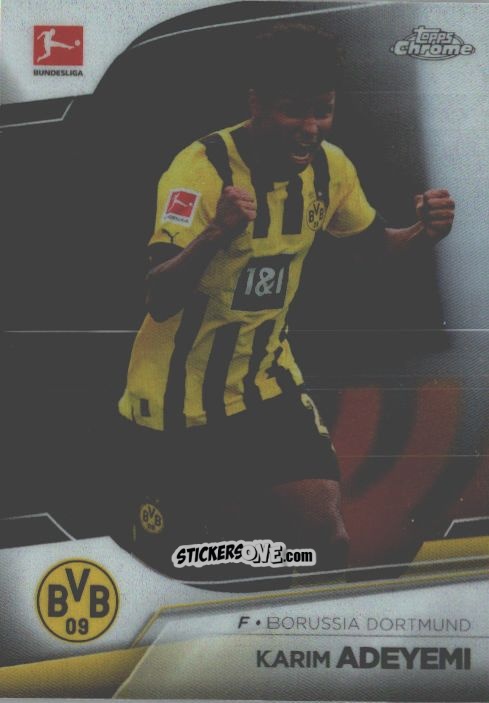 Cromo Karim Adeyemi - Bundesliga Chrome 2022-2023
 n. 27 - Topps
