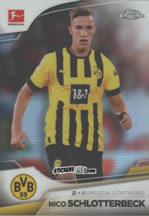 Sticker Nico Schlotterbeck - Bundesliga Chrome 2022-2023
 n. 31 - Topps