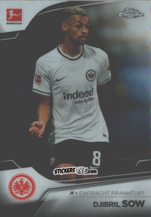 Sticker Djibril Sow - Bundesliga Chrome 2022-2023
 n. 35 - Topps