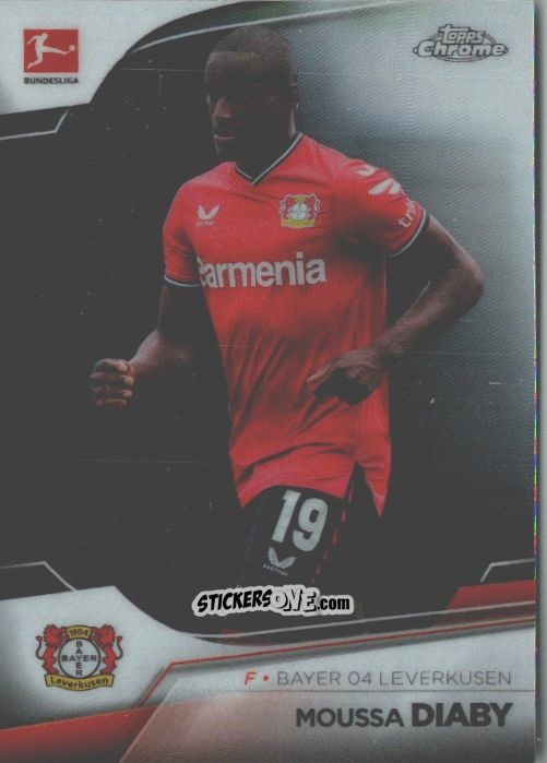 Sticker Moussa Diaby - Bundesliga Chrome 2022-2023
 n. 60 - Topps