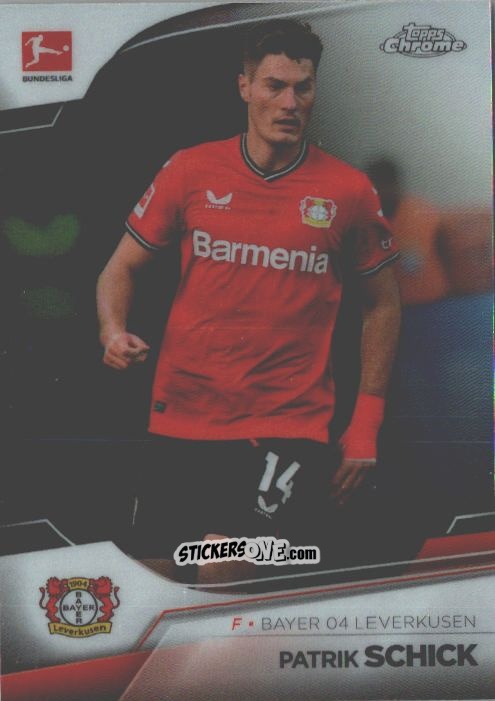 Sticker Patrik Schick - Bundesliga Chrome 2022-2023
 n. 63 - Topps
