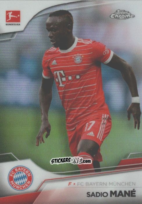 Cromo Sadio Mane - Bundesliga Chrome 2022-2023
 n. 78 - Topps