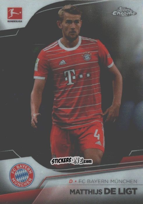 Sticker Mathijs de Ligt - Bundesliga Chrome 2022-2023
 n. 81 - Topps