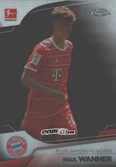 Sticker Paul Wanner - Bundesliga Chrome 2022-2023
 n. 82 - Topps