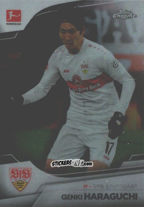 Figurina Genki Haraguchi - Bundesliga Chrome 2022-2023
 n. 92 - Topps