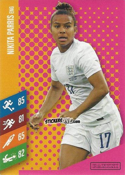 Figurina Nikita Parris - Family FIFA Women's World Cup 2023
 n. 25 - Panini