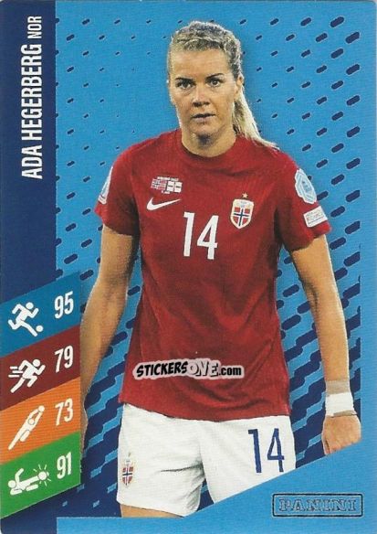 Figurina Ada Hegerberg - Family FIFA Women's World Cup 2023
 n. 38 - Panini