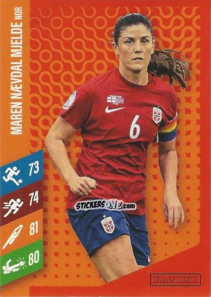 Figurina Maren Naedval Mjelde - Family FIFA Women's World Cup 2023
 n. 39 - Panini