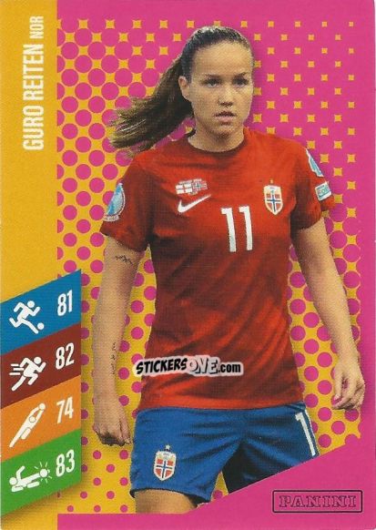 Sticker Guro Reiten - Family FIFA Women's World Cup 2023
 n. 40 - Panini