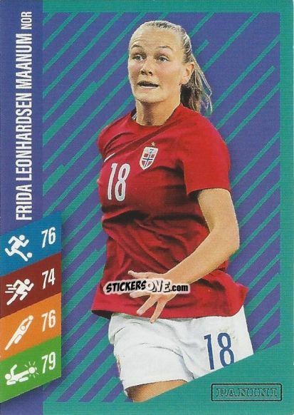 Figurina Frida Leonhardsen Maanum - Family FIFA Women's World Cup 2023
 n. 41 - Panini