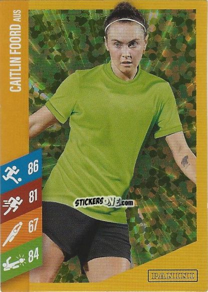 Figurina Caitlin Foord - Family FIFA Women's World Cup 2023
 n. 4f - Panini