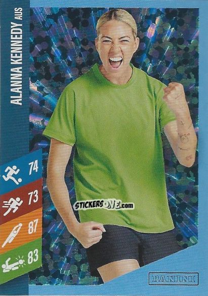 Figurina Alanna Kennedy - Family FIFA Women's World Cup 2023
 n. 6f - Panini
