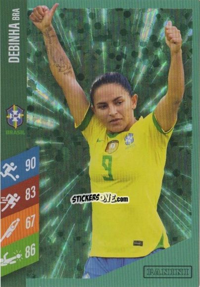 Cromo Debinha - Family FIFA Women's World Cup 2023
 n. 9f - Panini